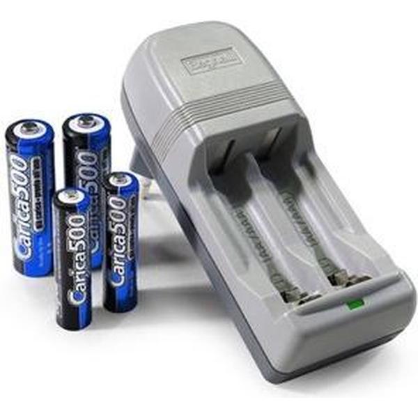 Beghelli batterijoplader voor in het stopcontact Carica500 AC AA,AAA