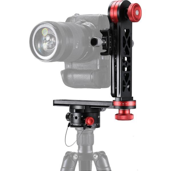 PULUZ 720 graden panoramische aluminiumlegering balhoofd snelkoppelingsets