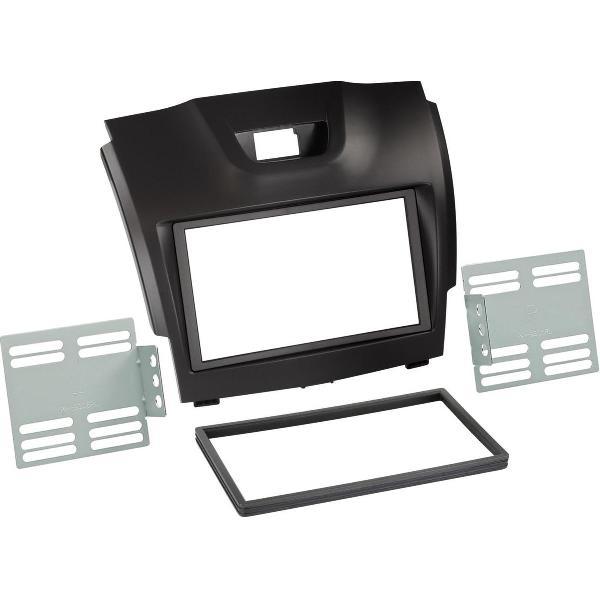 2-DIN Paneel Isuzu D-Max 2012-2019 Kleur: Zwart