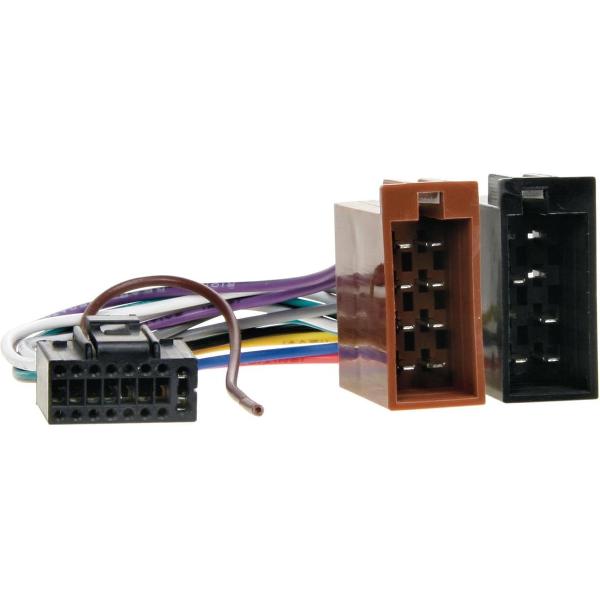 Radio Aansluitkabel -> ISO KENWOOD 16 PINS original behuizing