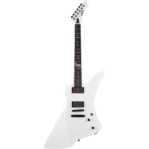 ESP LTD James Hetfield Snakebyte EMG JH Snow White heavy gitaar