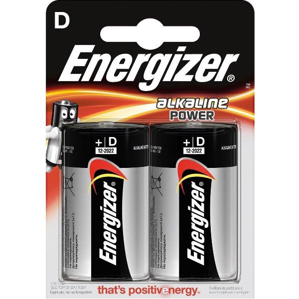 Energizer Batterijen Power Lr20 D 2 Stuks