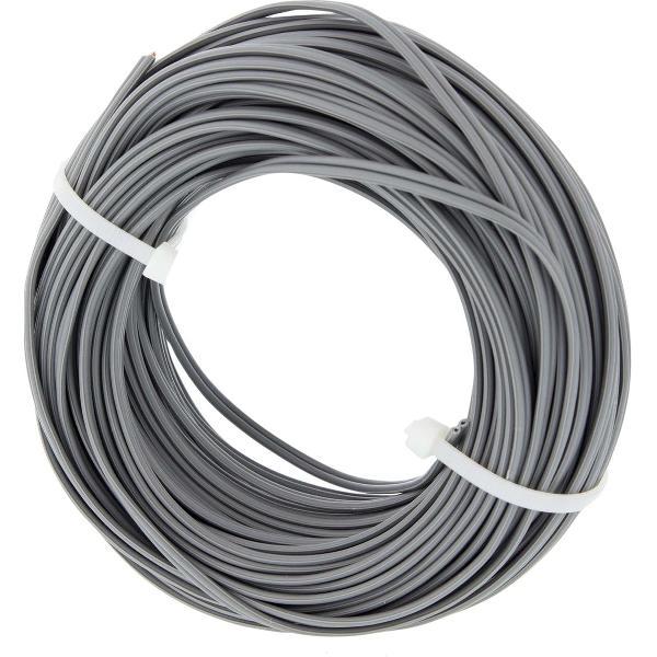 Luidsprekersnoer - 2 x 0,35 mm² - 25 m - grijs
