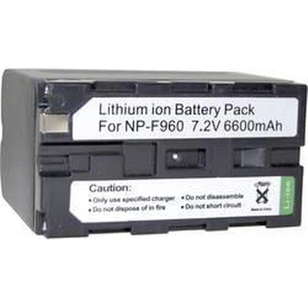 Conrad energy 250927 Camera-accu Vervangt originele accu NP-960, NP-970, NP-530, NP-730, NP-930, NP-F330, NP-F530, NP-F550, NP-F750, NP-F930, NP-F950, NP-F960,
