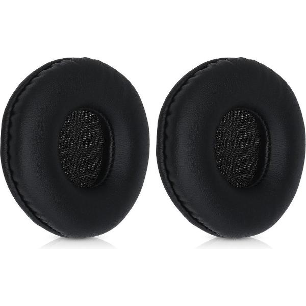 kwmobile 2x oorkussens voor JBL Tune 600BTNC / 500BT / T450BT koptelefoons - imitatieleer - voor over-ear-koptelefoon - zwart