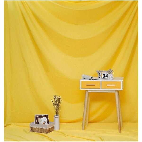 Photo Studio Fotografie Achtergrond Doek Props Portret Fotografie 2*1.5M geel
