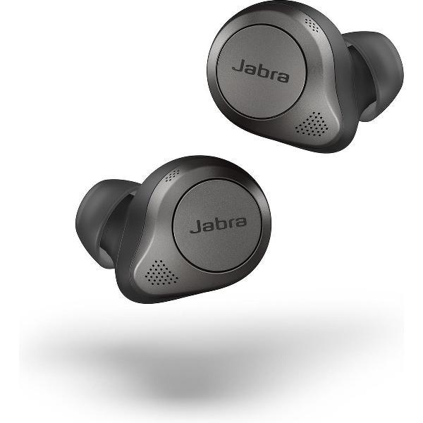 Jabra Elite 85t - Volledig draadloze in-ear oordopjes met Noise Cancelling - Titanium Zwart