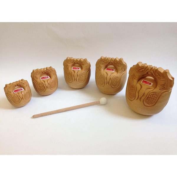 PP237 Temple Blocks, Set of 5