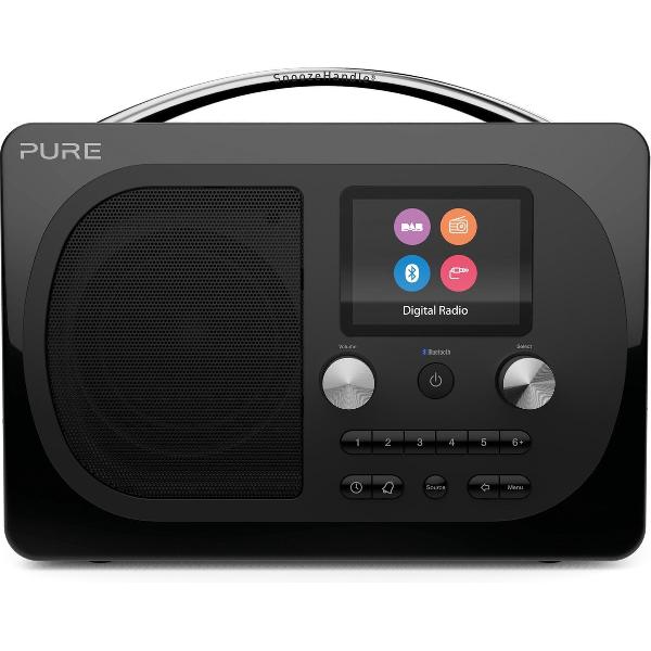 Pure Evoke H4 Prestige Edition Draagbaar Digitaal Zwart radio
