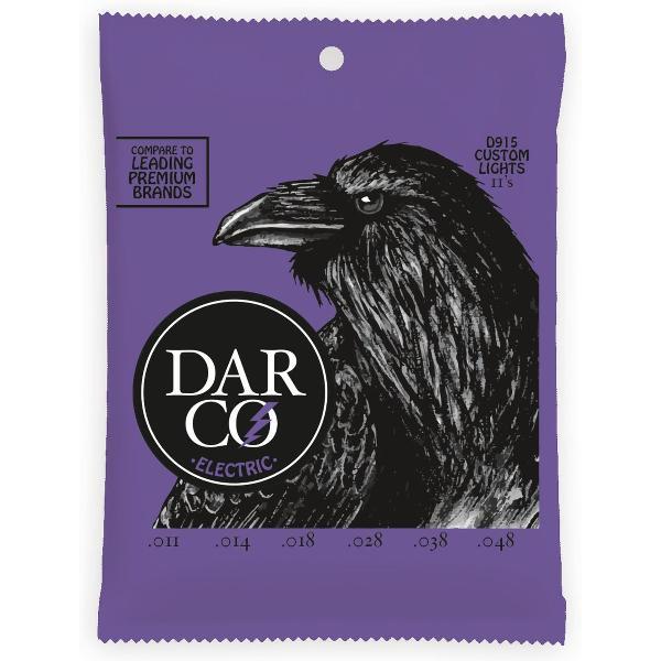 D915 Nickel Custom Light Guitar Strings 11-48