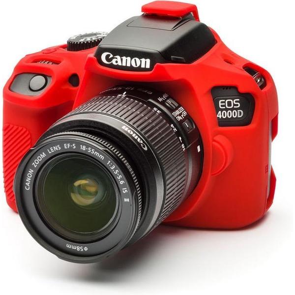easyCover Body Cover for Canon 1300D/2000D/4000D Red