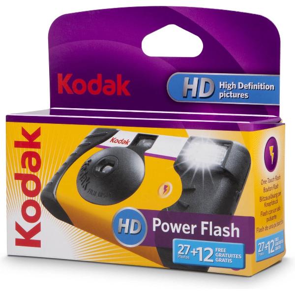 Kodak Power Flash Wegwerpcamera Met ingebouwde flitser 1 stuk(s)