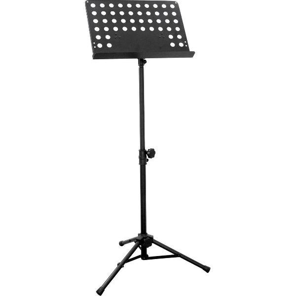 Dimavery Muziekstandaard - Staander Hoog - Zwart