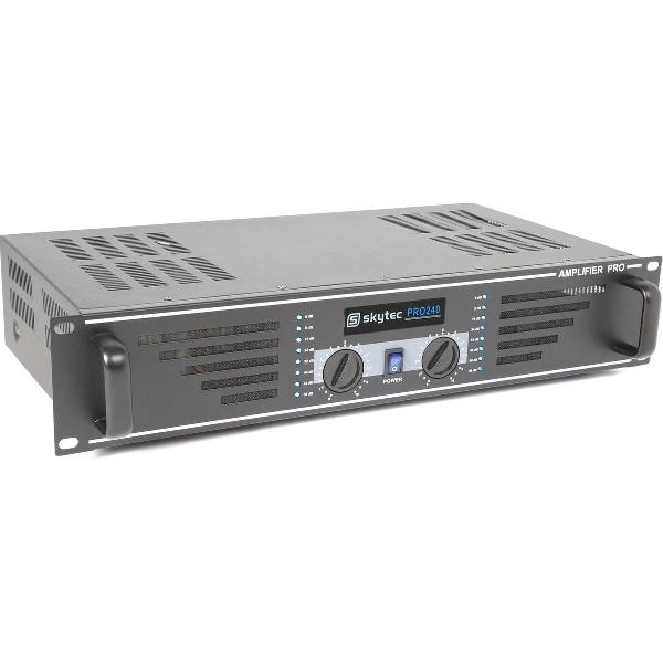 SkyTec SKY-240B PA Versterker 2x 240W - Zwart