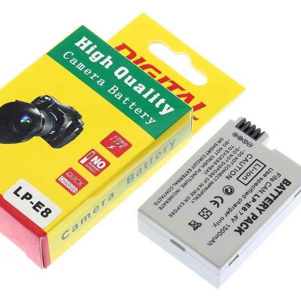 Camera Batterij Accu LP-E8 1500mAh Canon 600D 650D 700D