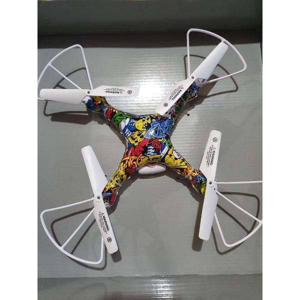 Drone D12 - AI JIA Toys - Multikleur/Wit zonder camera