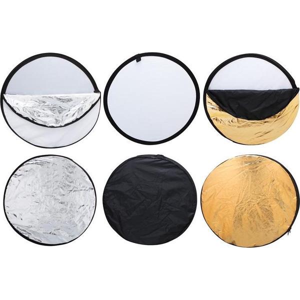 Reflectiescherm 5-in-1 110cm met etui - gloednieuw