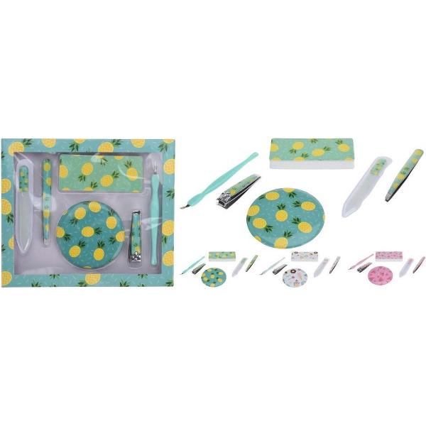Manicureset met Zomer-Print 6-delig Assorti
