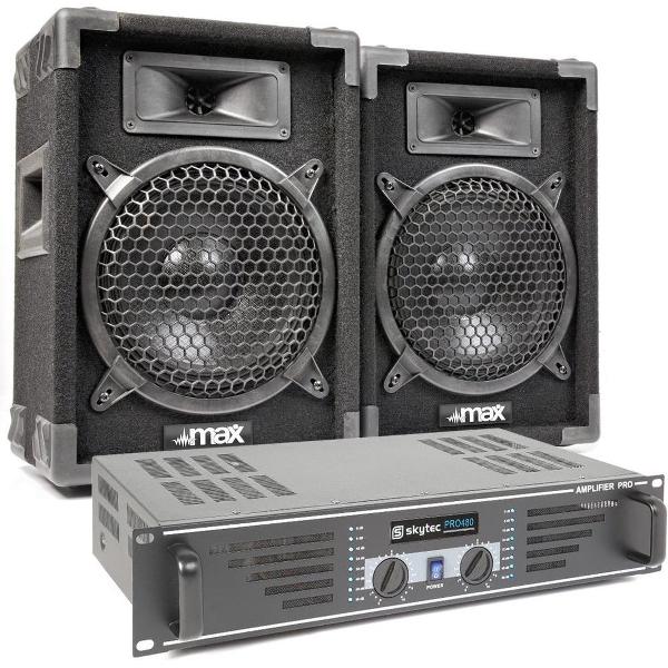 MAX 'Dark Night 8' geluidsinstallatie - 800W max.