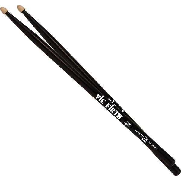 5BB zwart Sticks, American Classic, Wood Tip