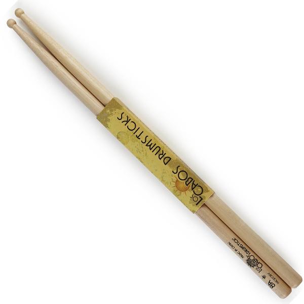 8A wit Hickory Sticks, Wood Tip