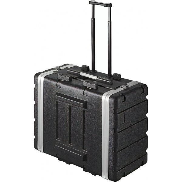 Proplus Flightcase Trolley 19 Inch Abs 42 Cm 6u Zwart