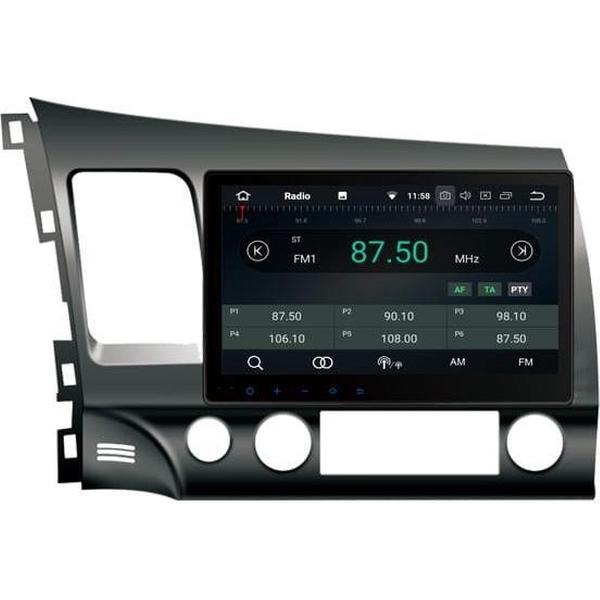5327 Android 9 Navigatie Honda civic 2006-2011 dvd carkit DAB+