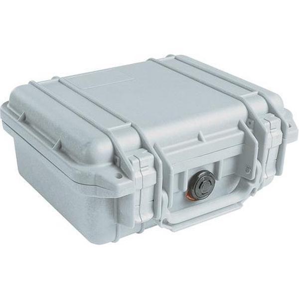 Peli Case - Camerakoffer - 1200 - Zilver excl. plukschuim 23,500000 x 18,100000 x 10,500000 cm (BxDxH)