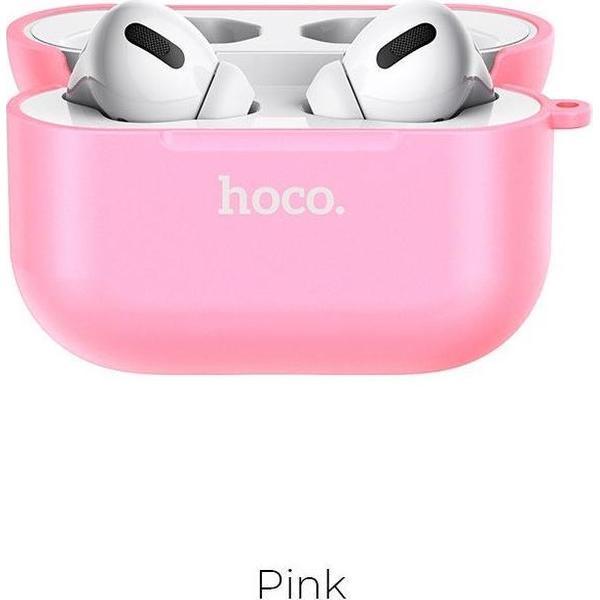 Hoco Majestic Apple AirPods Pro Dun TPU Hoesje Roze