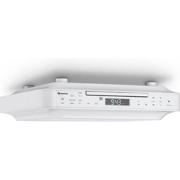 KRCD-100 BT onderbouwradio CD MP3 radio zwart