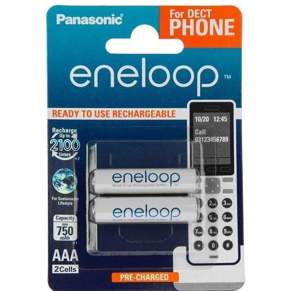 1x2 Panasonic Eneloop Micro AAA