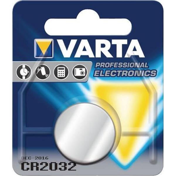 Varta Knoopcel Batterij CR2032 Lithium - 1 stuks