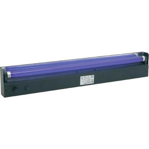 Complete Blacklight UV TL verlichtingsbalk met starter en TL buis met een lengte van 60cm