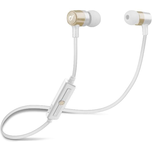 Cellularline LABTAUINEARH hoofdtelefoon/headset In-ear Goud, Wit
