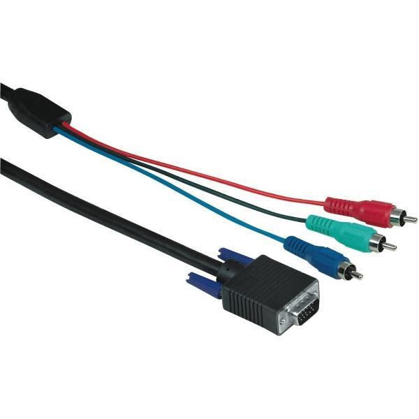 Hama 3cinch - 15POL VGA 2.0m