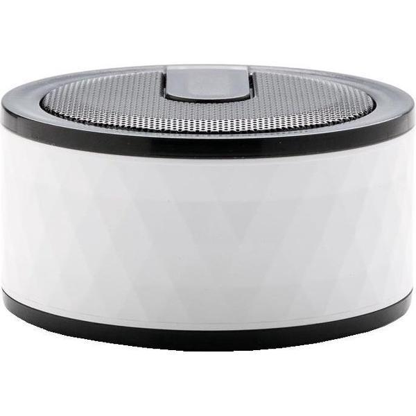 Xd Collection Speaker Geo Bluetooth 7,2 Cm Abs Wit/zwart 2-delig