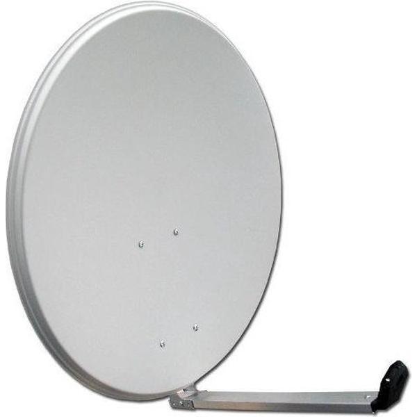 Wavefield WV80AS 80cm Aluminium Schotel antenne, brede arm, Donker Grijs
