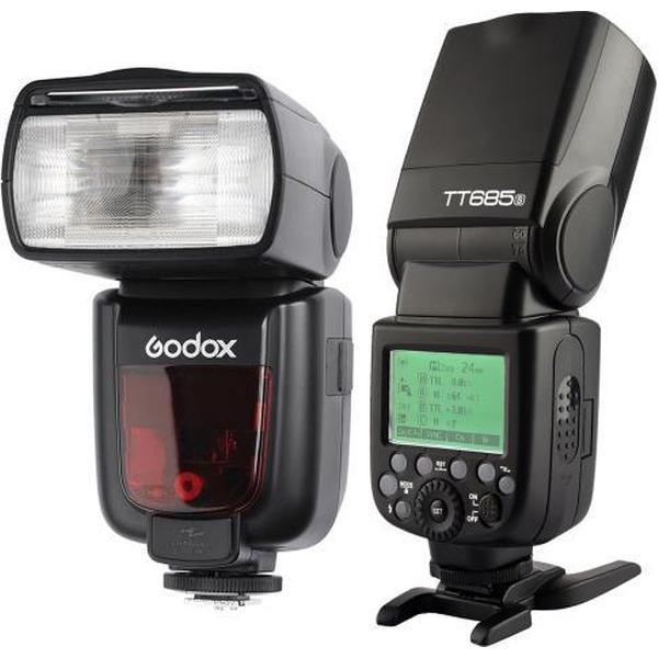 Godox TT685S 2,4 GHz draadloos 1 / 8000s High-Speed Sync TTL Flash Speedlite voor Sony Camera (zwart)