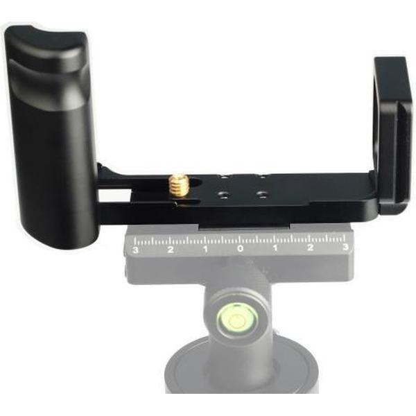 1/4 inch Verticale Shoot Quick Release L Plate Bracket Base Holder voor Sony RX100II / RX100III / RX100V / M6 (Zwart)