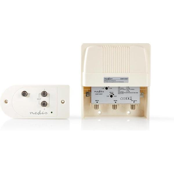 Nedis SAMP100WT Versterkerkit Voor Mastmontage Vhf Uhf Max. 25 Db Versterking