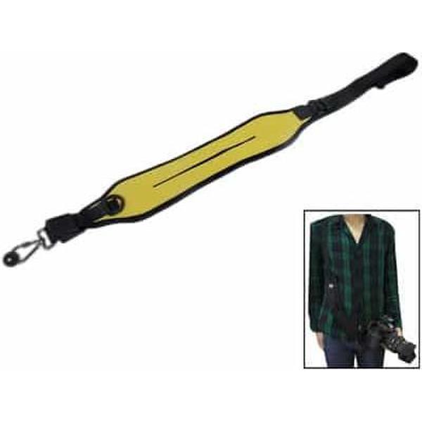 Anti-slip elastisch neopreen Quick Sling Strap voor camera (geel)