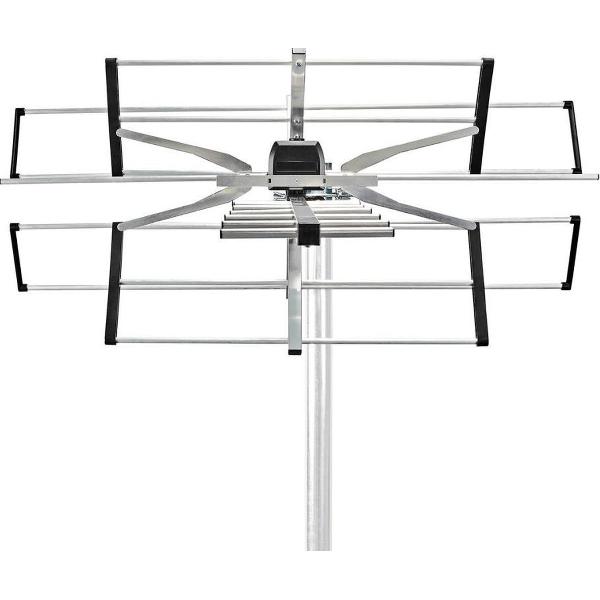 Nedis ANOR5110ME Tv-antenne Voor Buiten Max. 11 Db Versterking Vhf: 170 - 230 Mhz Uhf: 470 - 694 Mhz 11 Componenten