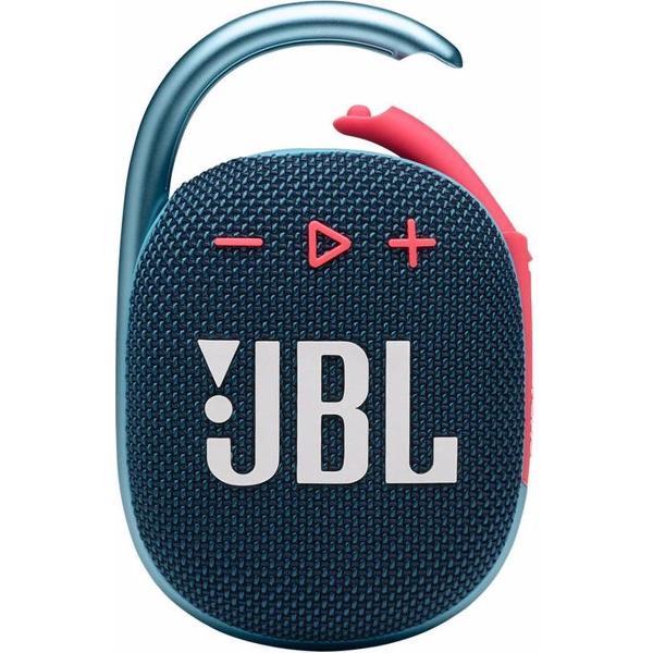 JBL Clip 4 Blauw/Paars - Draagbare Bluetooth Mini Speaker