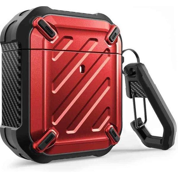 SUPCASE Unicorn Beetle Rugged Armor Apple AirPods 1 / Airpods 2 Case - Rood