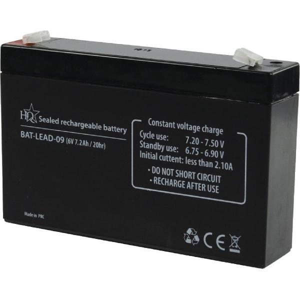 HQ Lead-Acid 6V 7.2Ah Sealed Lead Acid (VRLA)