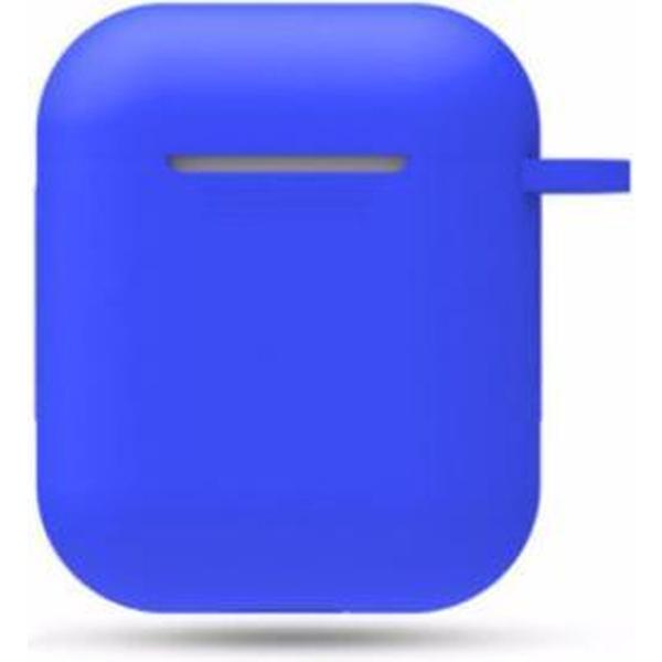 Hidzo hoes voor Apple's Airpods - Siliconen - Blauw
