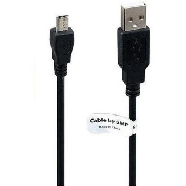 USB kabel 2,5 m. Data oplaadkabel. Past ook op JVC Everio R GZ- RX515BUE, RX601, RX601BEU, RX605, RX605BEU