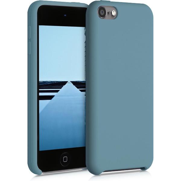kwmobile hoes voor Apple iPod Touch 6G / 7G (6de en 7de generatie) - Beschermhoes voor mediaspeler - Backcover in arctisch blauw