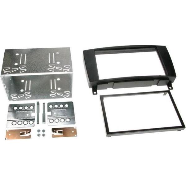 2-DIN paneel Mercedes Benz CLK W209 07/2004-2010 zwart