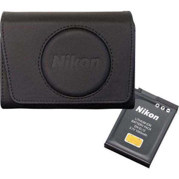 Nikon kit voor de A900 tas en accu en-el 12